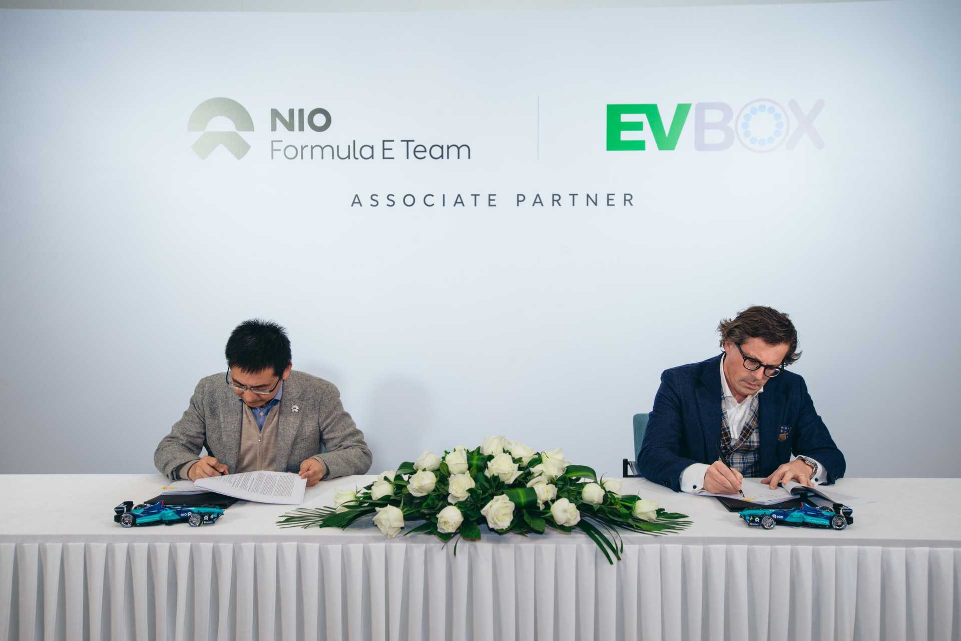 NIO FE Team Announces EVBox as Official Associate Partner - Slideshow - 1