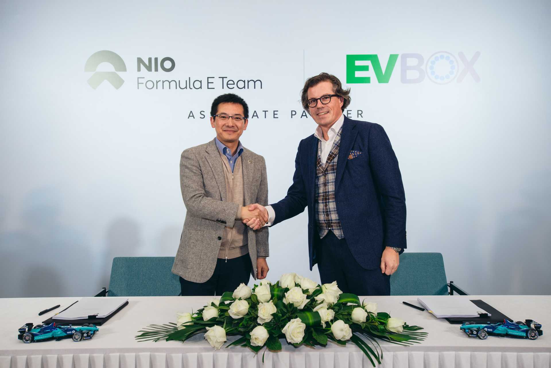 NIO FE Team Announces EVBox as Official Associate Partner - Slideshow - 2